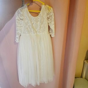 2T David's Bridal Flower Girl Dress